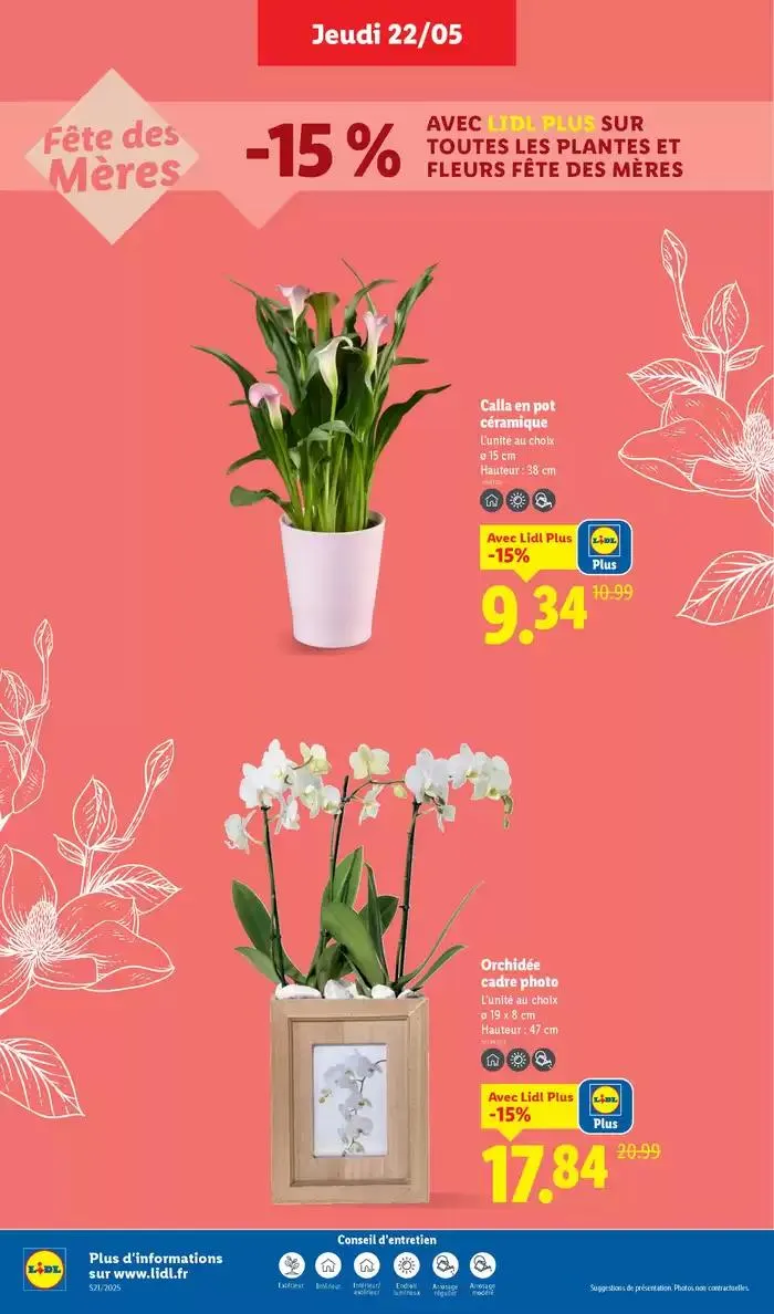 Faites votre plein de courses chez Lidl et profitez de nombreux produits à prix réduits ! du 22 mai au 28 mai 2025 - Catalogue page 30