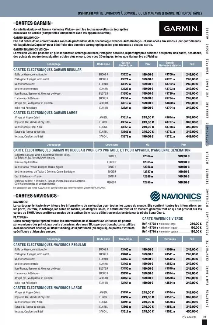 Navigue  du 24 février au 31 décembre 2025 - Catalogue page 119