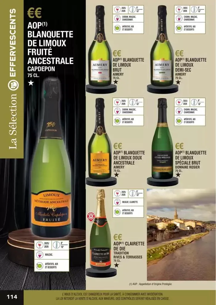 GUIDE DES VINS 2025 2026 du 27 février au 31 janvier 2027 - Catalogue page 114