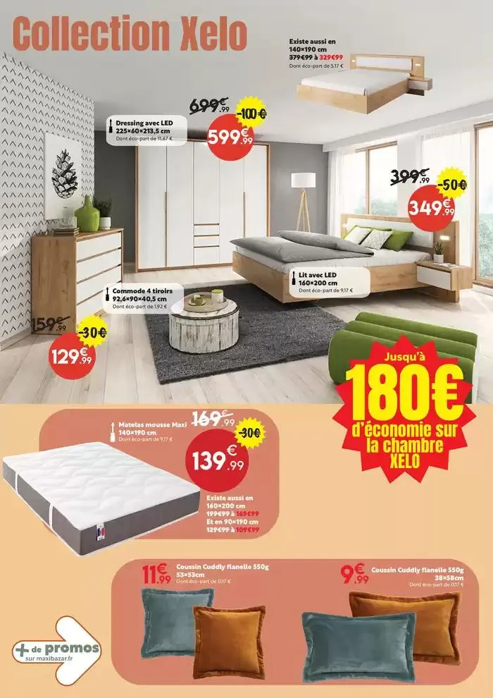 Catalogue mobilier Maxi Bazar du 4 mars au 30 mars 2025 - Catalogue page 9