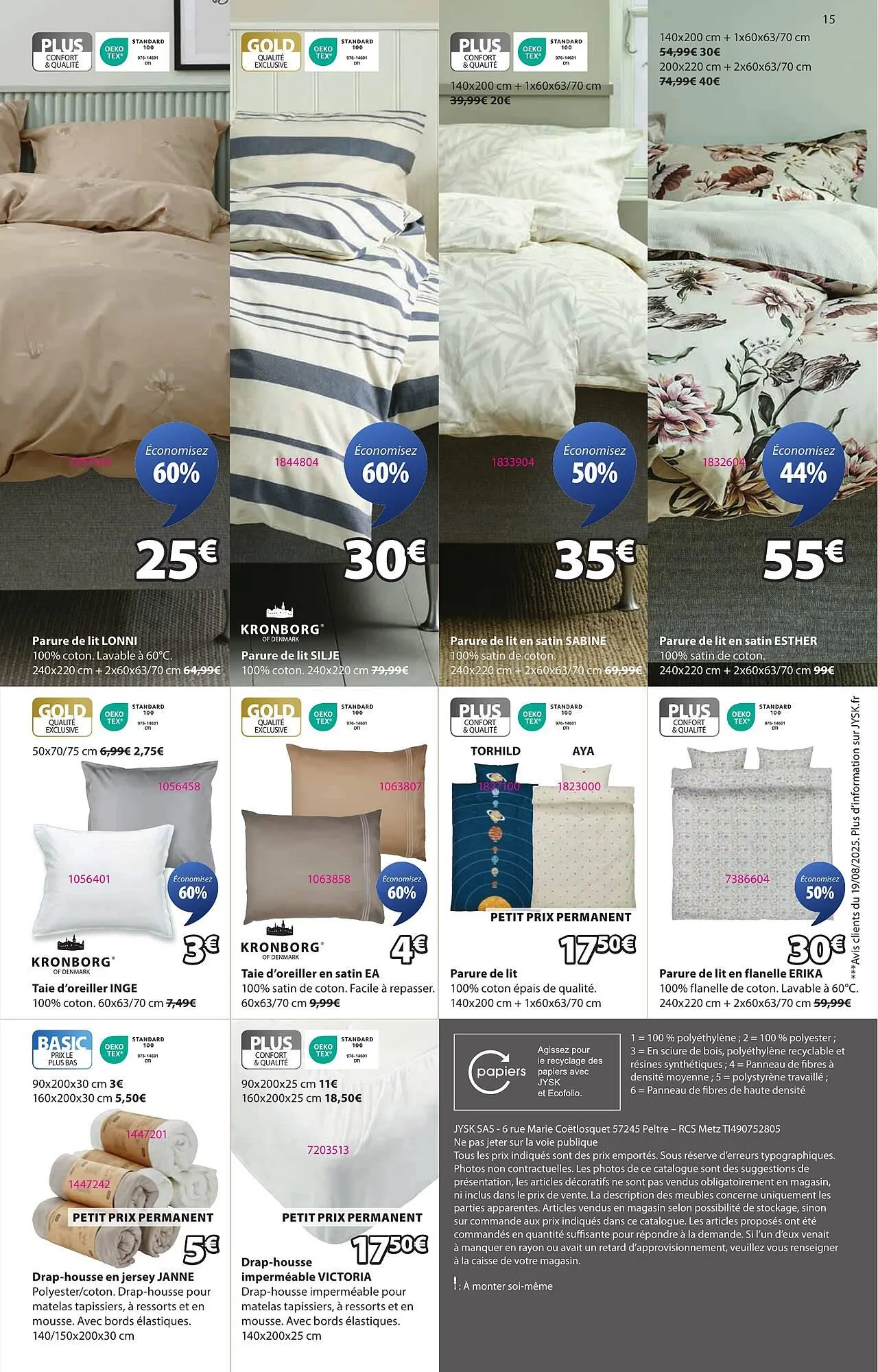 Catalogue JYSK du 14 octobre au 1 décembre 2025 - Catalogue page 15