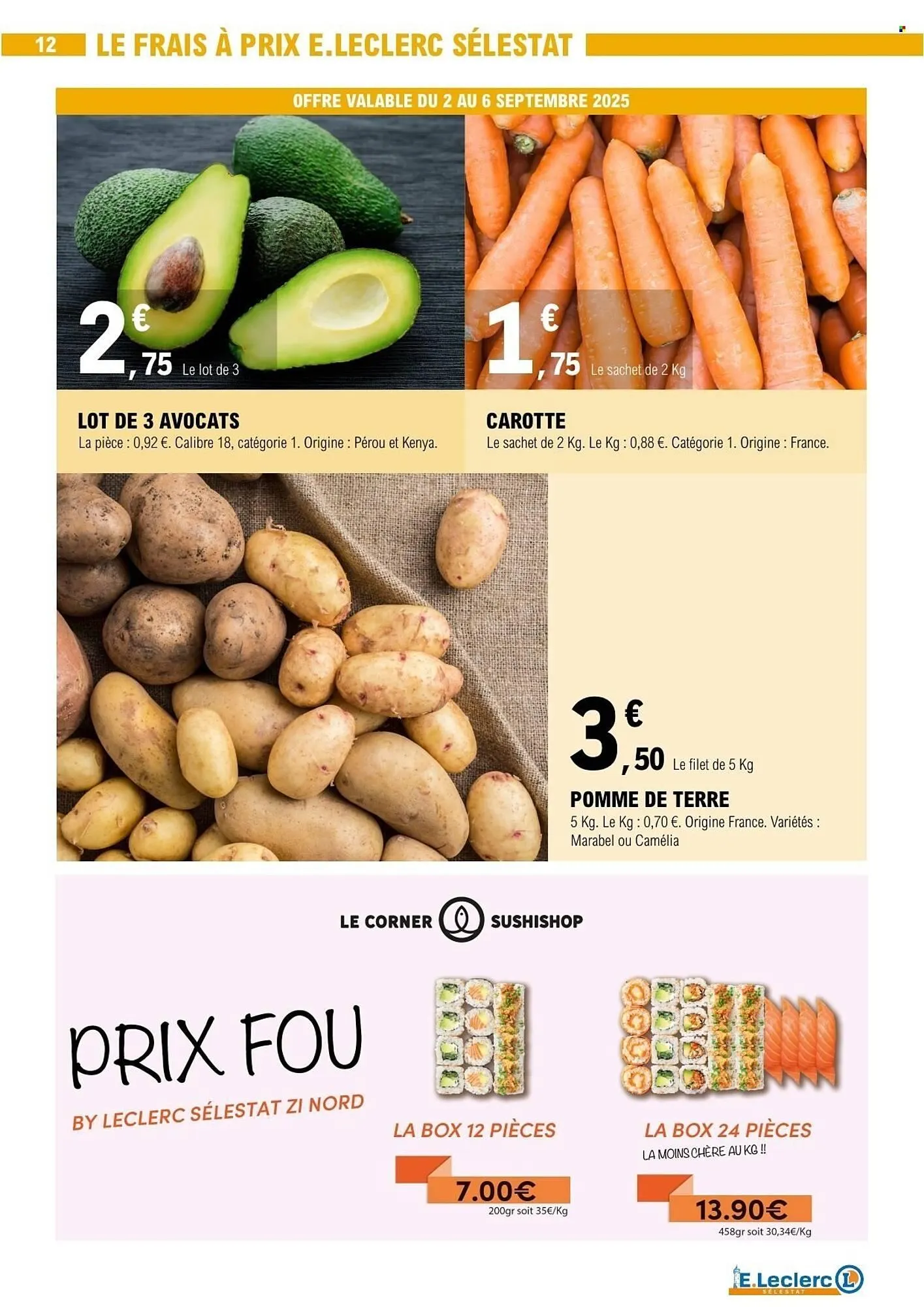 Catalogue E.Leclerc du 2 septembre au 13 septembre 2025 - Catalogue page 12