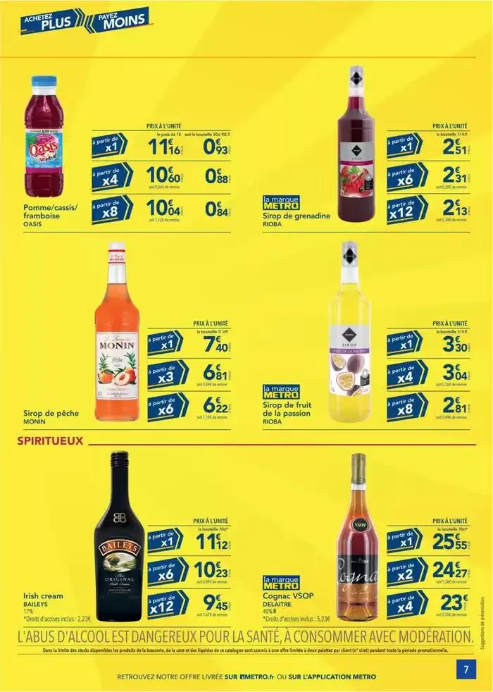 Metro Achetez plus payez moins du 27 février au 26 mars 2025 - Catalogue page 7