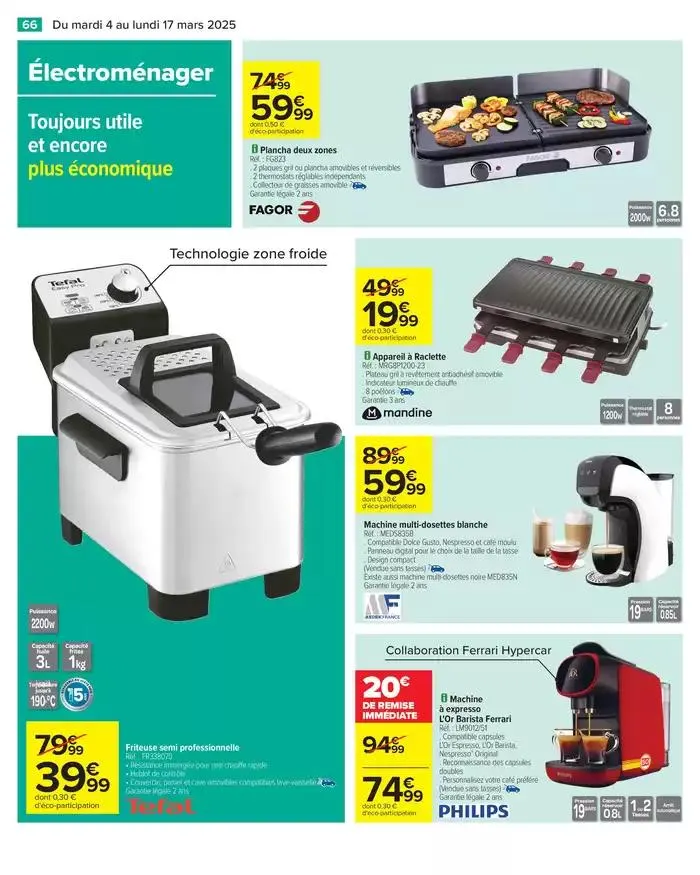PRODUITS LAITIERS & VÉGÉTAUX du 4 mars au 17 mars 2025 - Catalogue page 68