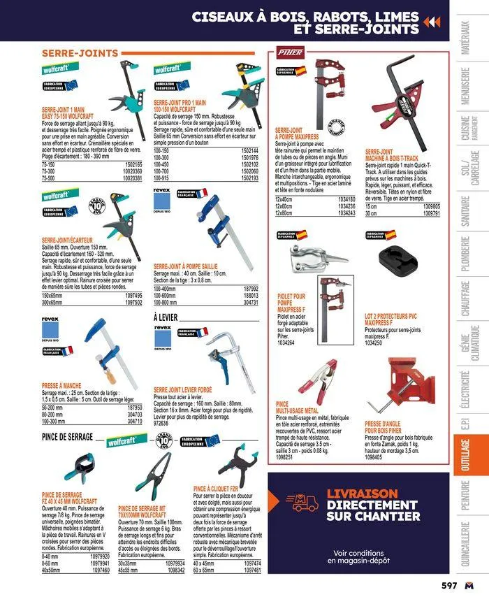 Guide produits 2024 du 15 mars au 31 décembre 2024 - Catalogue page 597