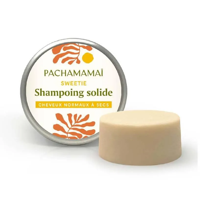 Shampoing Solide Cheveux Normaux Boite Métal