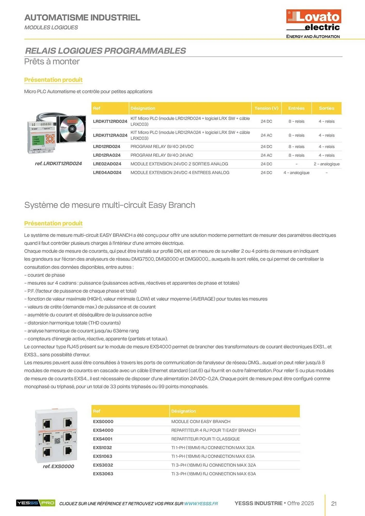 Catalogue Yesss electrique du 28 janvier au 31 décembre 2025 - Catalogue page 23