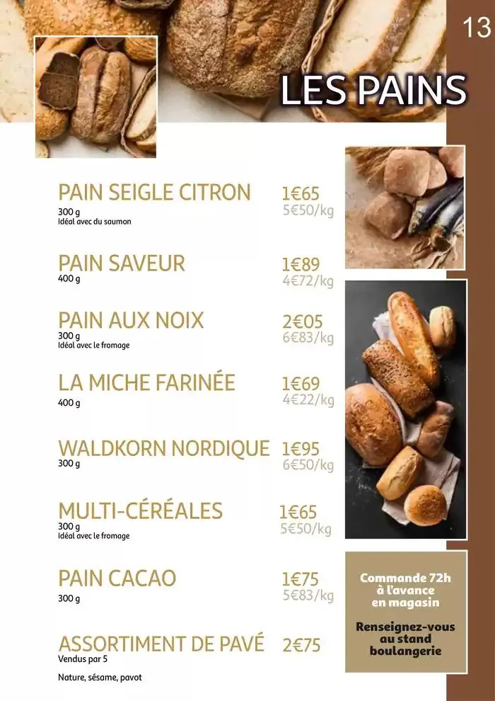 Auchan : Le traiteur d'ENGLOS du 9 avril au 31 août 2025 - Catalogue page 13