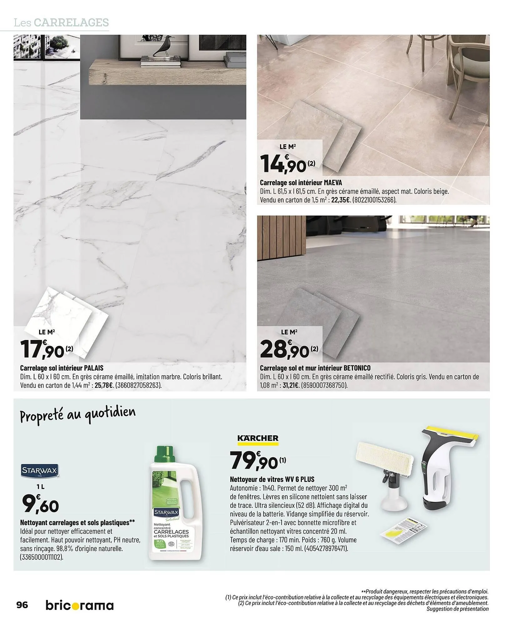 Catalogue Bricorama du 27 octobre au 7 décembre 2025 - Catalogue page 96