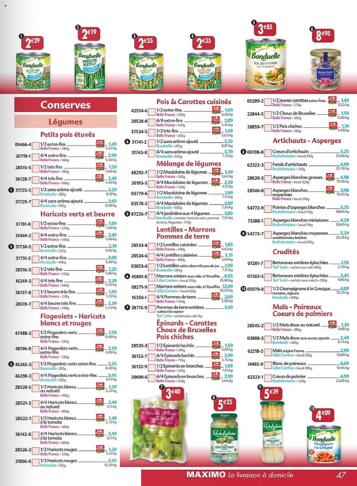 Catalogue Maximo du 2 mars au 29 mars 2026 - Catalogue page 47