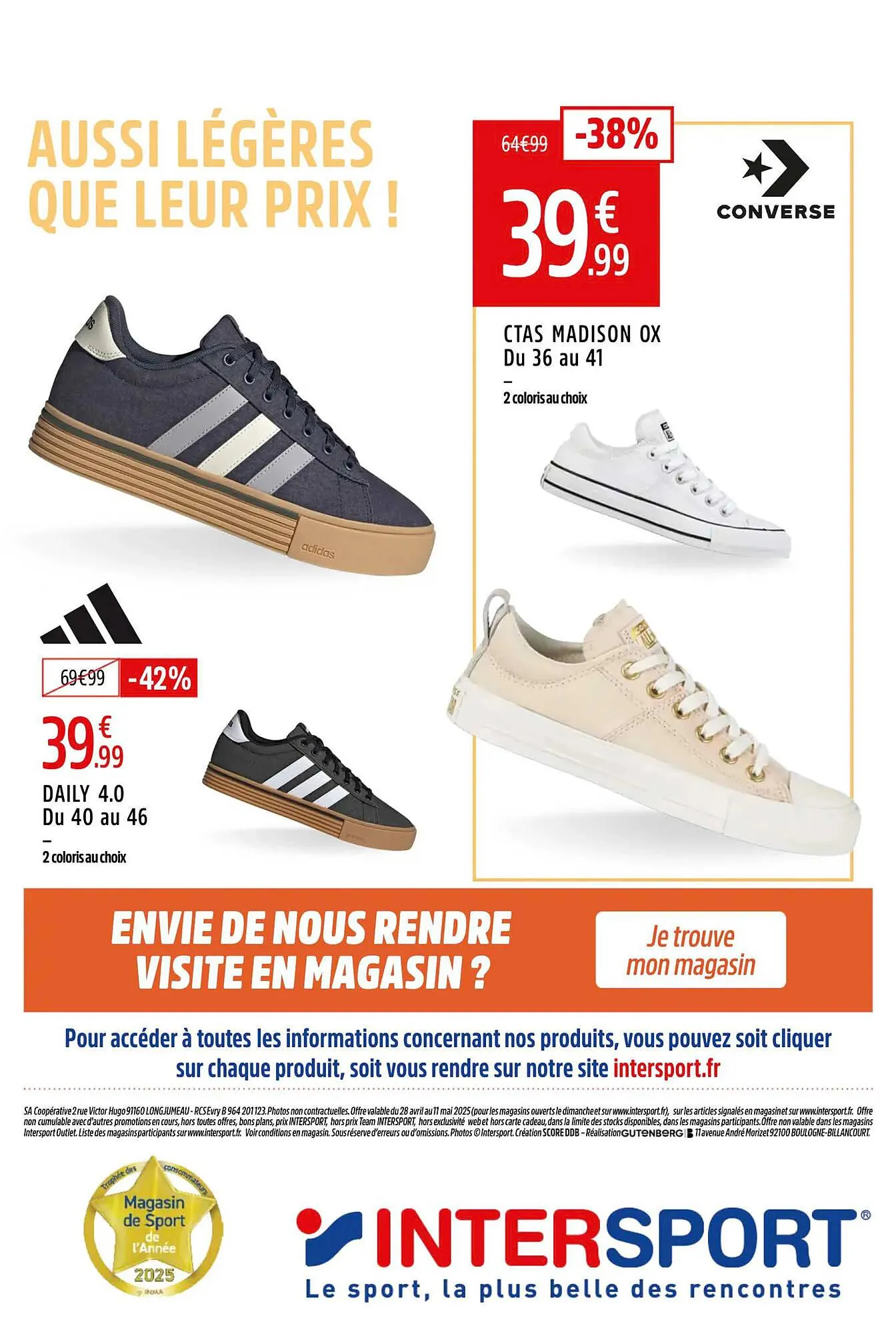 Catalogue Intersport du 28 avril au 11 mai 2025 - Catalogue page 4