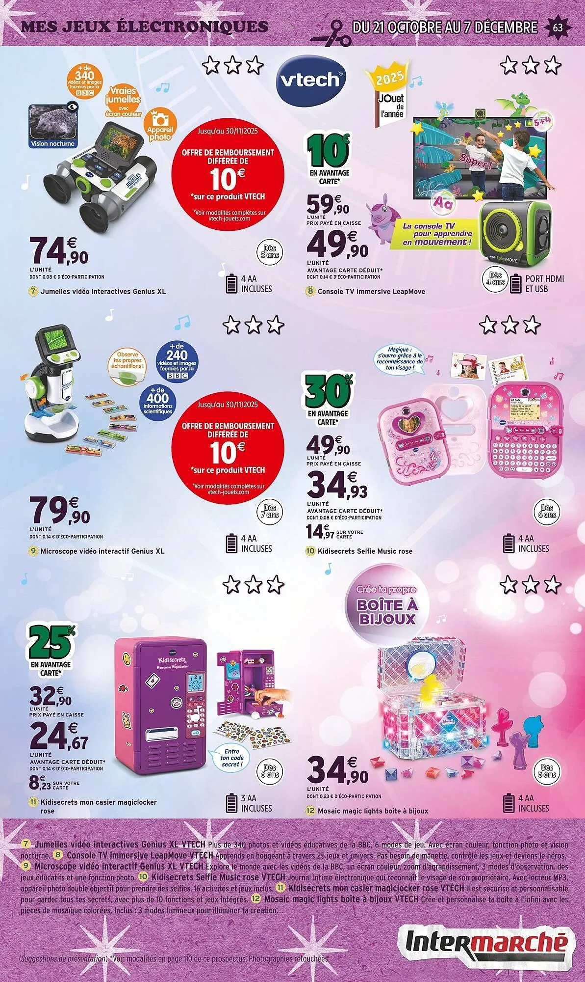 Catalogue Intermarché du 21 octobre au 7 décembre 2025 - Catalogue page 63