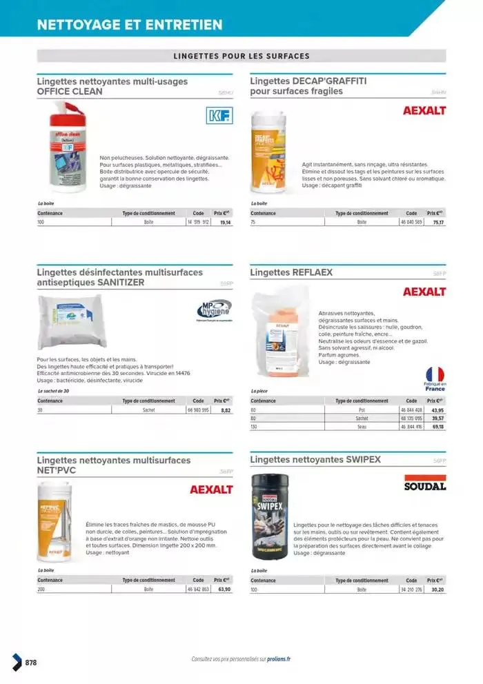 Catalogue général du 11 mars au 31 décembre 2025 - Catalogue page 880