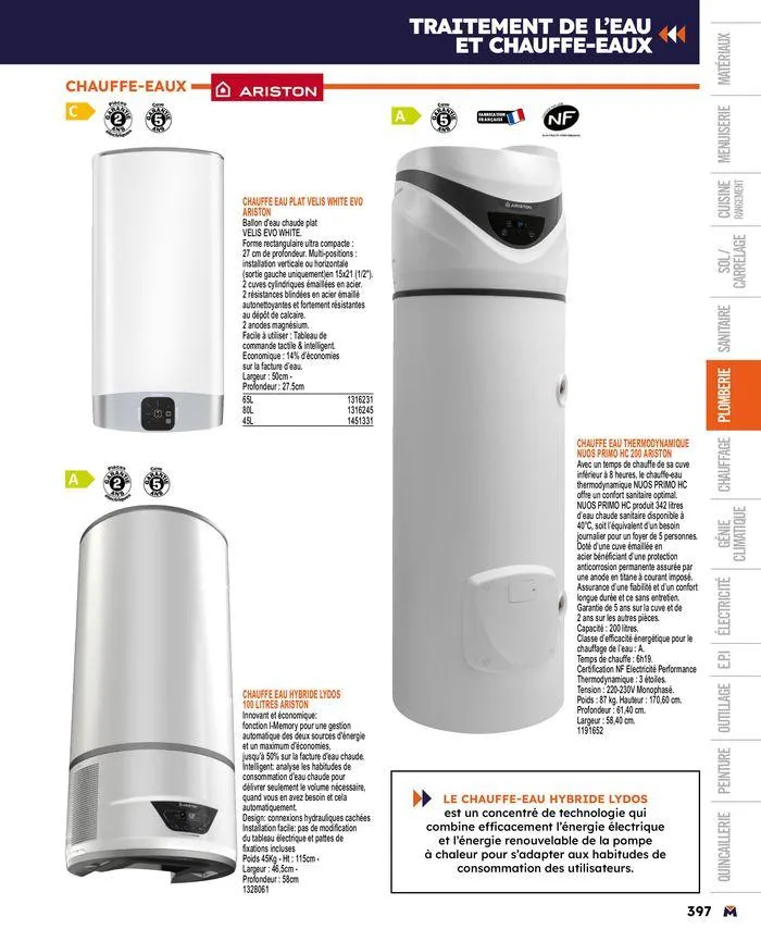 Guide produits 2024 du 15 mars au 31 décembre 2024 - Catalogue page 397