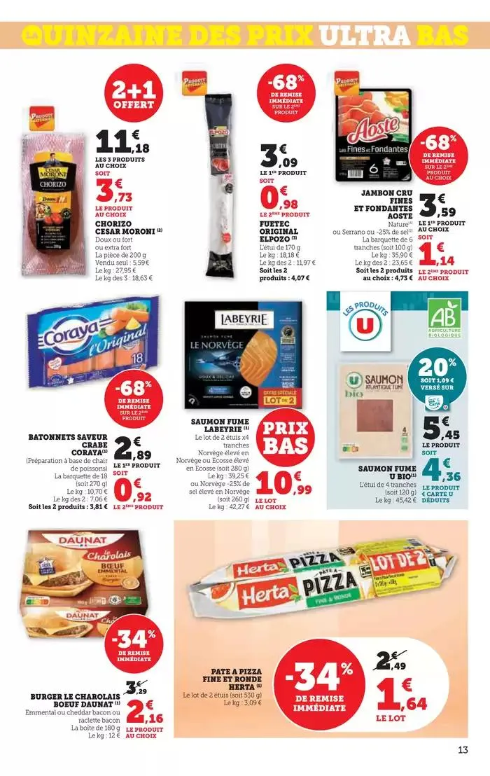 Quinzaine Commerçante du 11 mars au 23 mars 2025 - Catalogue page 13