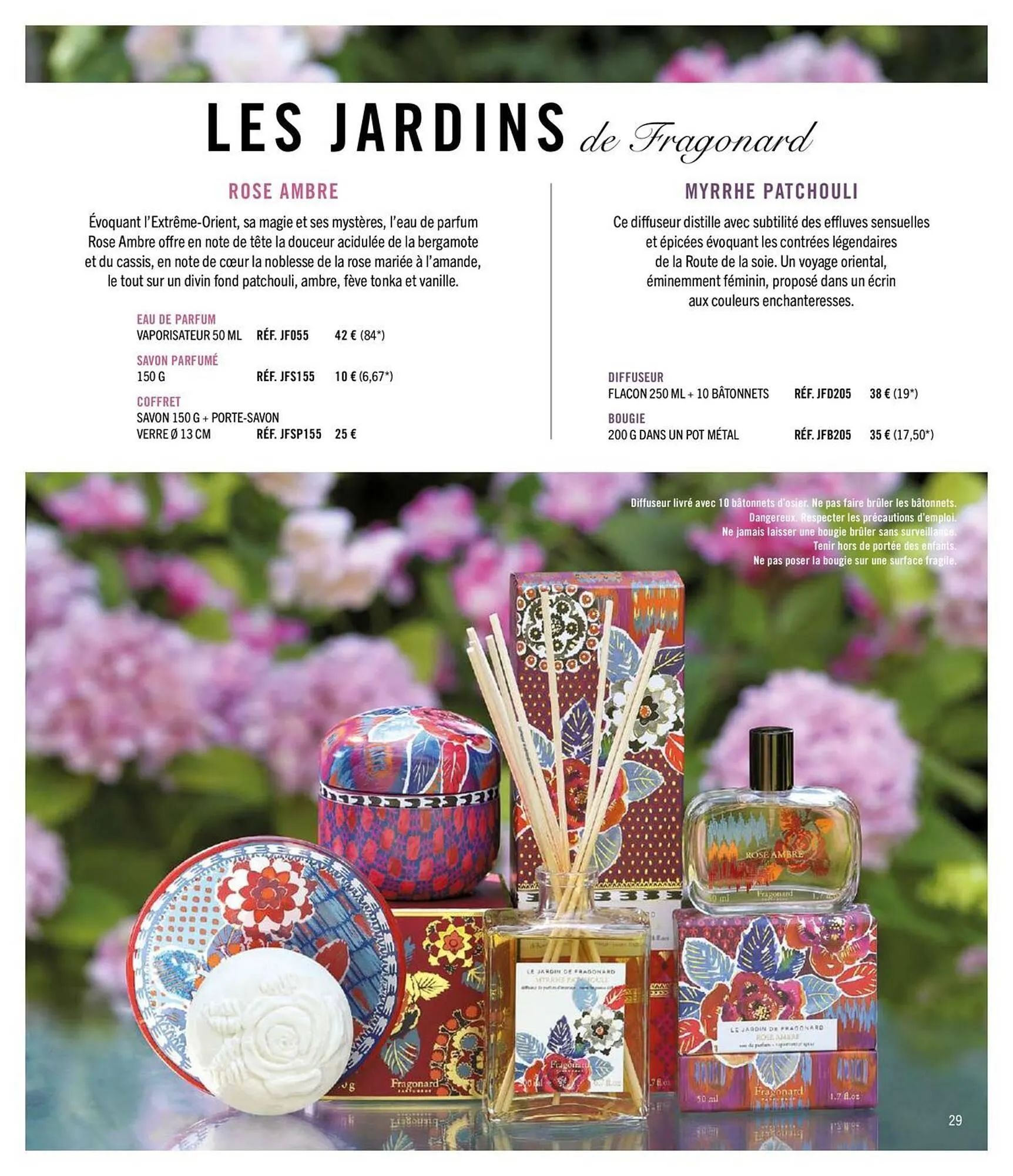 Catalogue Fragonard du 1 avril au 31 décembre 2026 - Catalogue page 29