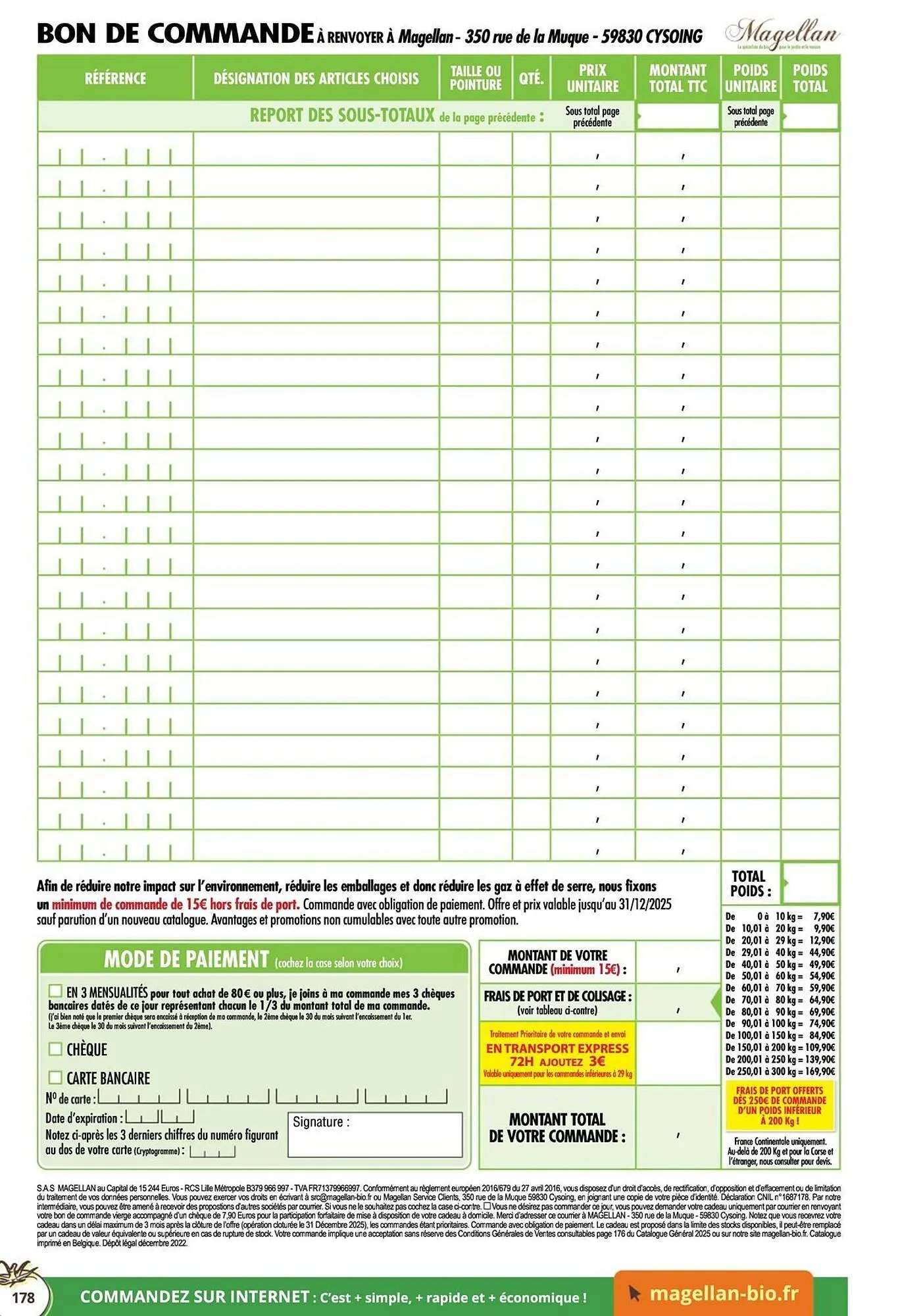 Catalogue Magellan du 16 décembre au 31 décembre 2025 - Catalogue page 178