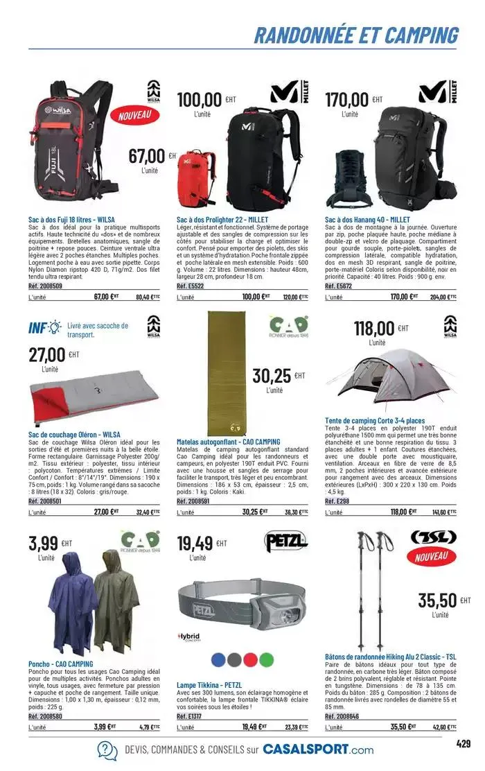 ÉQUIPEMENT SPORTIF du 6 mars au 31 décembre 2025 - Catalogue page 401