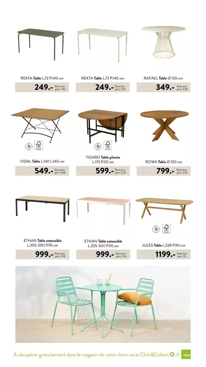 Collection de jardin 2025 du 3 mars au 30 septembre 2025 - Catalogue page 21