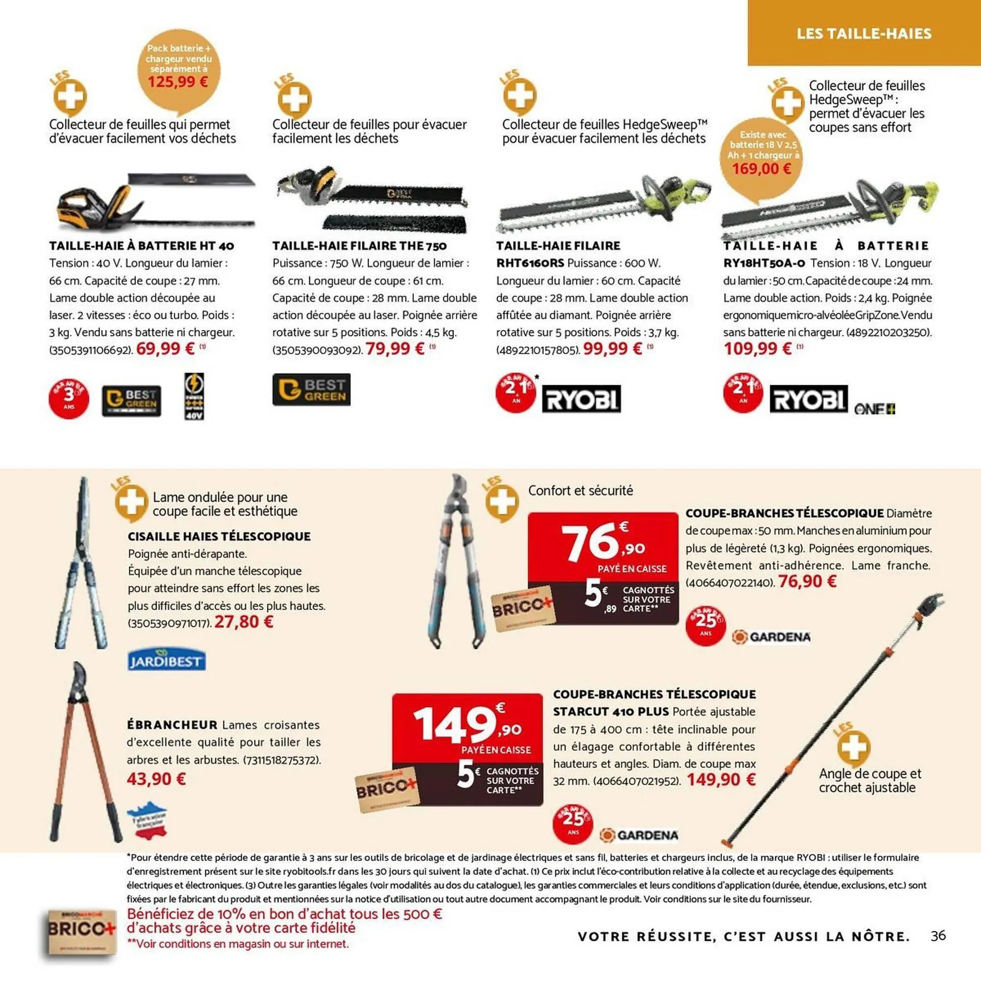 Catalogue Bricomarché du 1 octobre au 29 novembre 2025 - Catalogue page 36