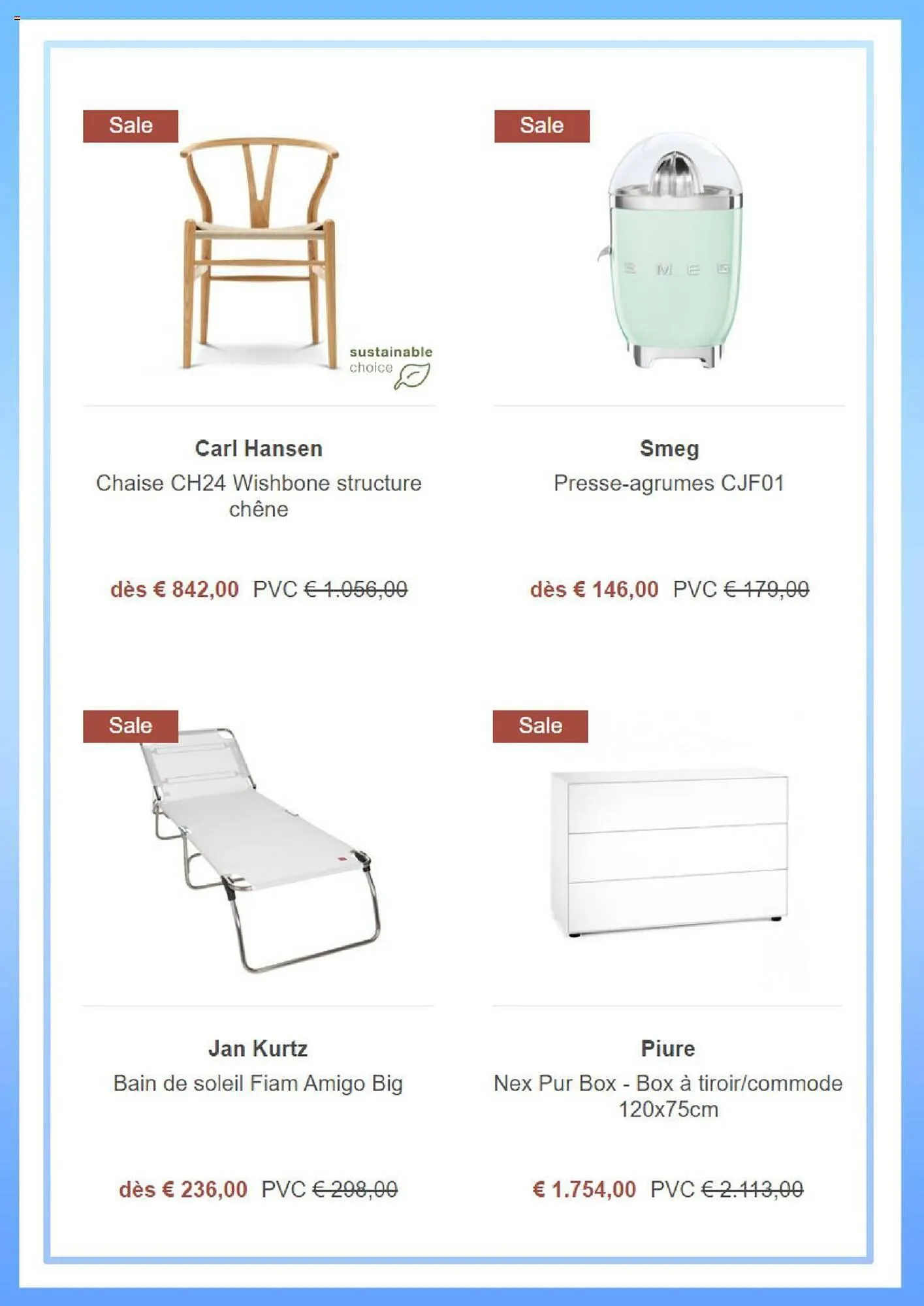 Catalogue Ambiente Direct du 10 juillet au 9 août 2023 - Catalogue page 4