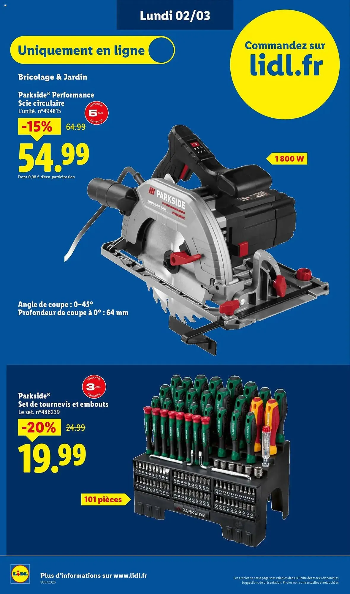 Catalogue Lidl du 2 mars au 5 mars 2026 - Catalogue page 8