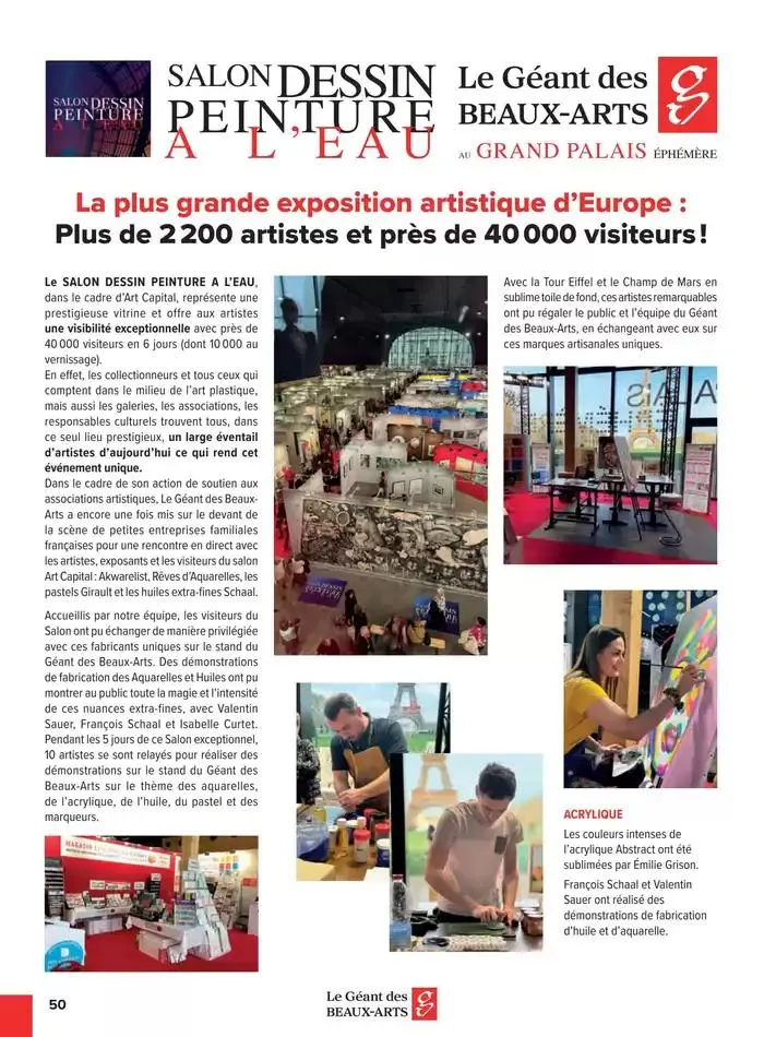 Catalogue Le Géant des Beaux-Arts du 6 janvier au 31 décembre 2025 - Catalogue page 146