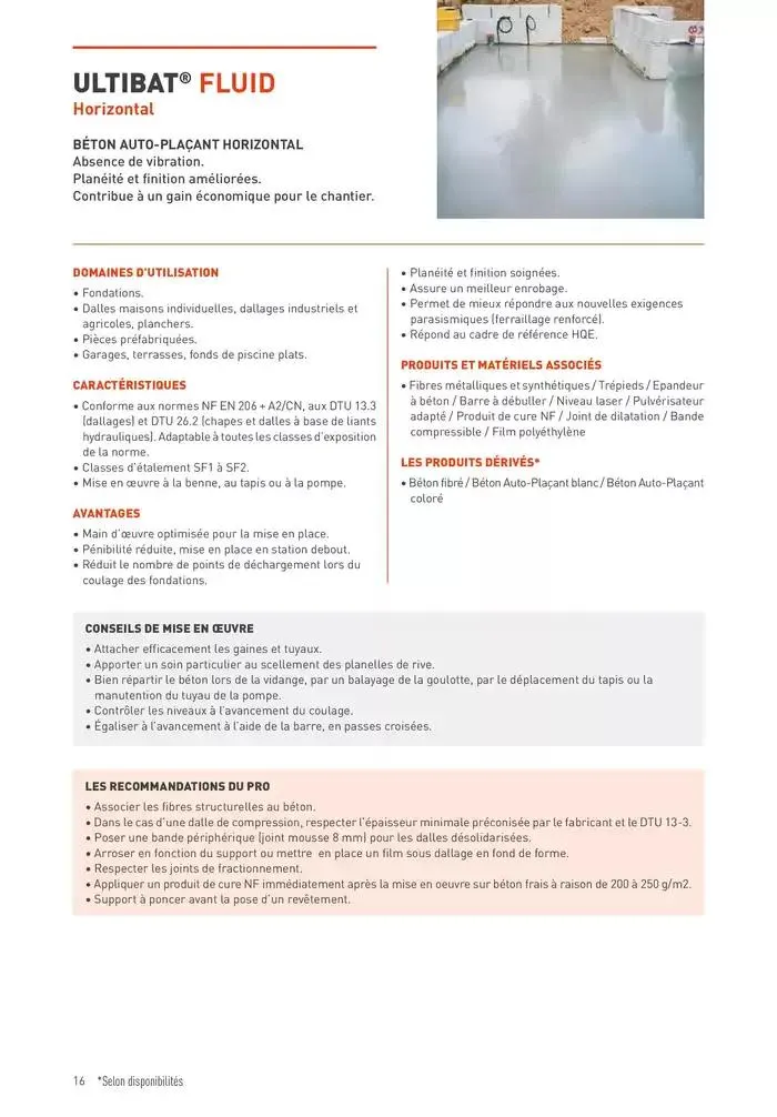 Guide Béton 2025-2026 du 31 janvier au 31 décembre 2026 - Catalogue page 14