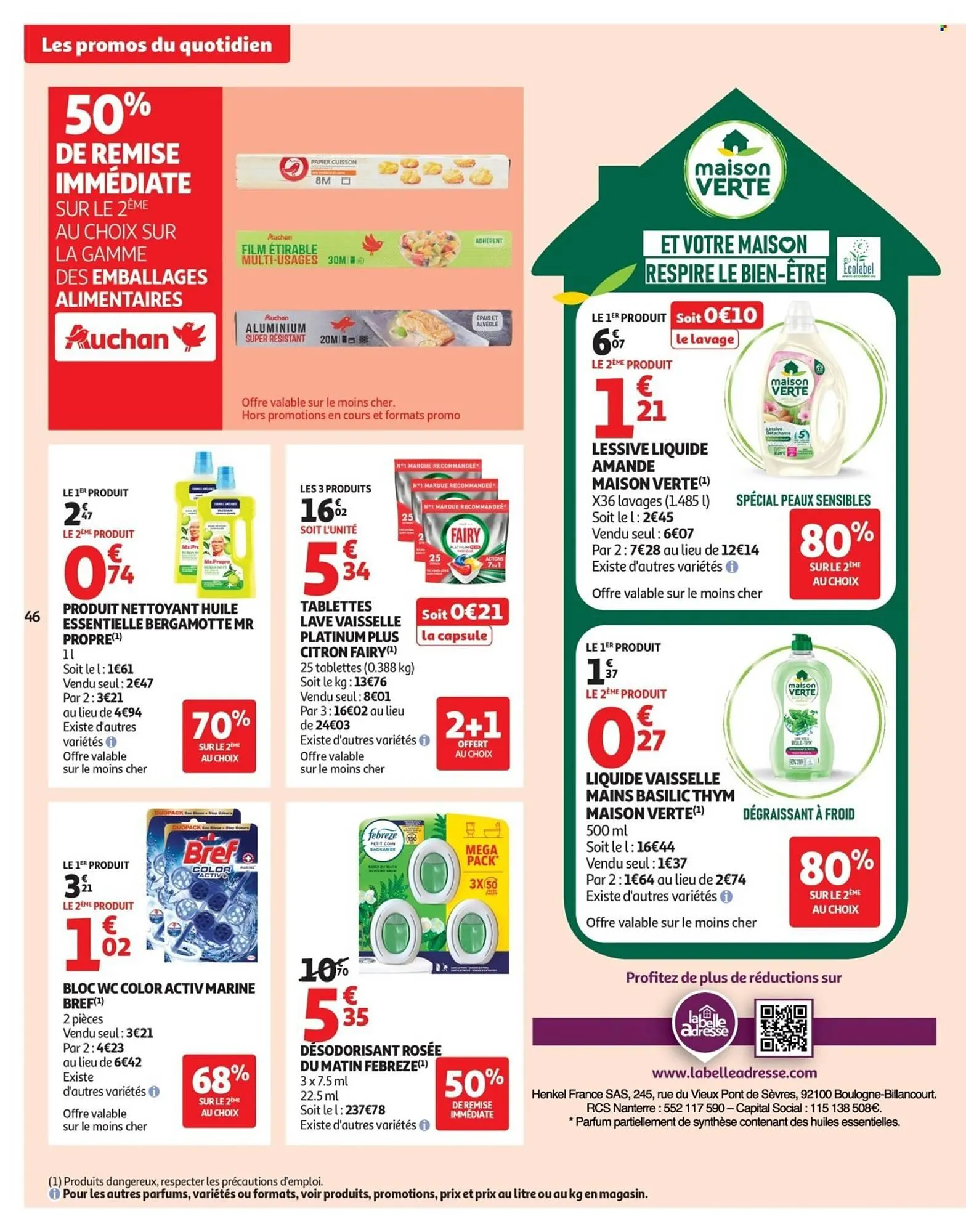 Catalogue Auchan du 16 décembre au 24 décembre 2025 - Catalogue page 46