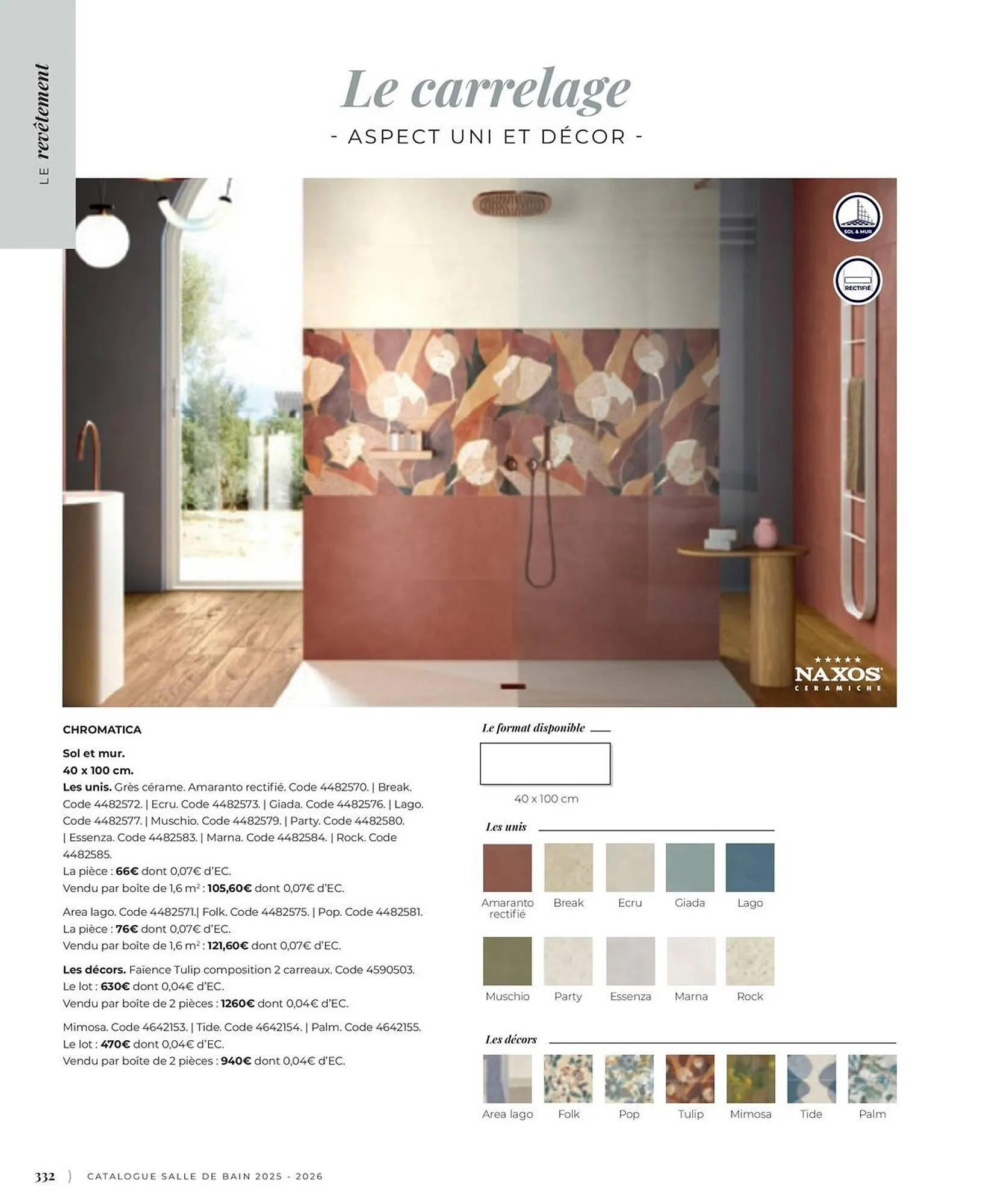 Catalogue Cedeo du 3 juin au 31 décembre 2025 - Catalogue page 332