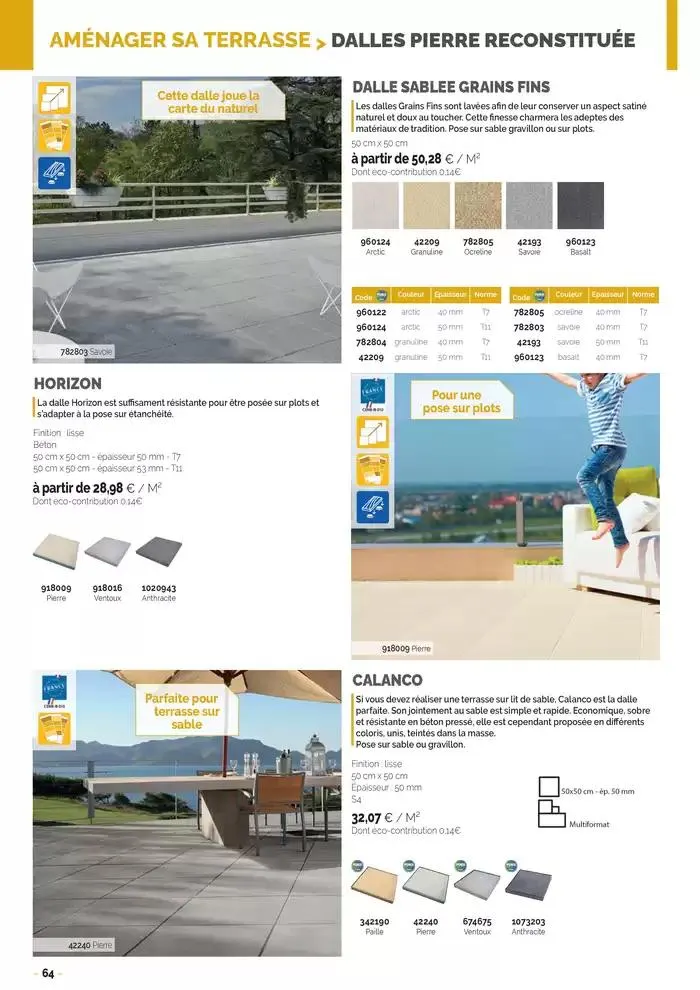 Aménagements Extérieurs 2025 du 30 avril au 31 décembre 2025 - Catalogue page 64