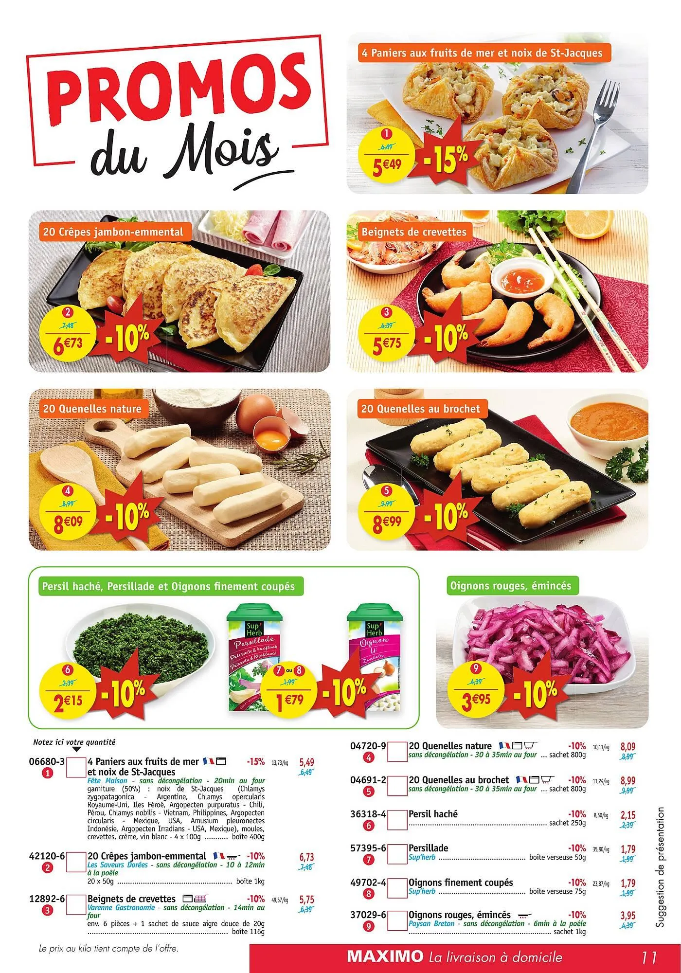 Catalogue Maximo du 30 mars au 23 avril 2026 - Catalogue page 11