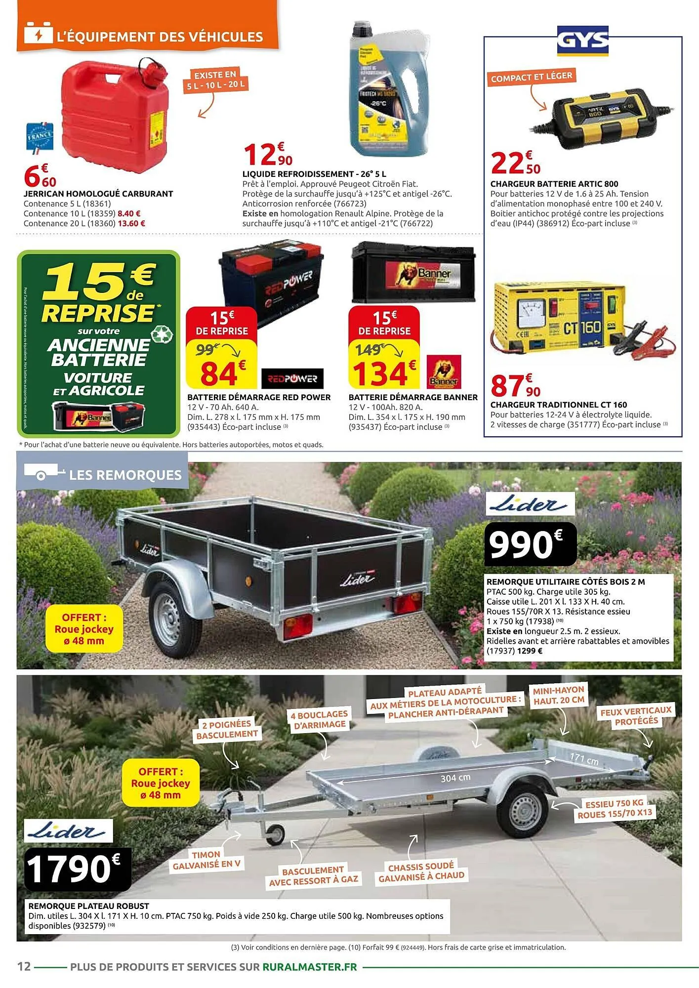 Catalogue Rural Master du 1 avril au 25 avril 2026 - Catalogue page 12