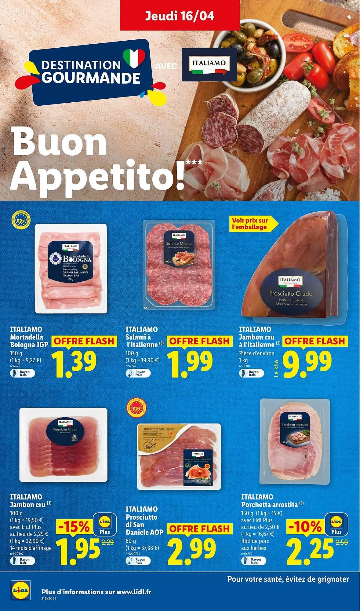 Catalogue Lidl du 16 avril au 22 avril 2026 - Catalogue page 16