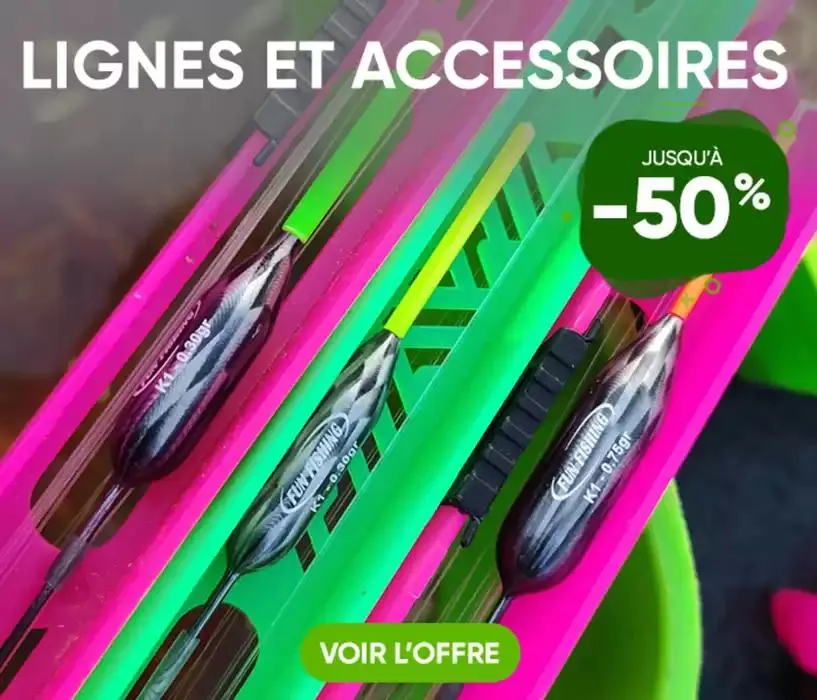 Amis pêcheurs , c'est l'heure de l'Opération Coup et Feeder chez Pacific Pêche ! du 27 mars au 21 avril 2025 - Catalogue page 5