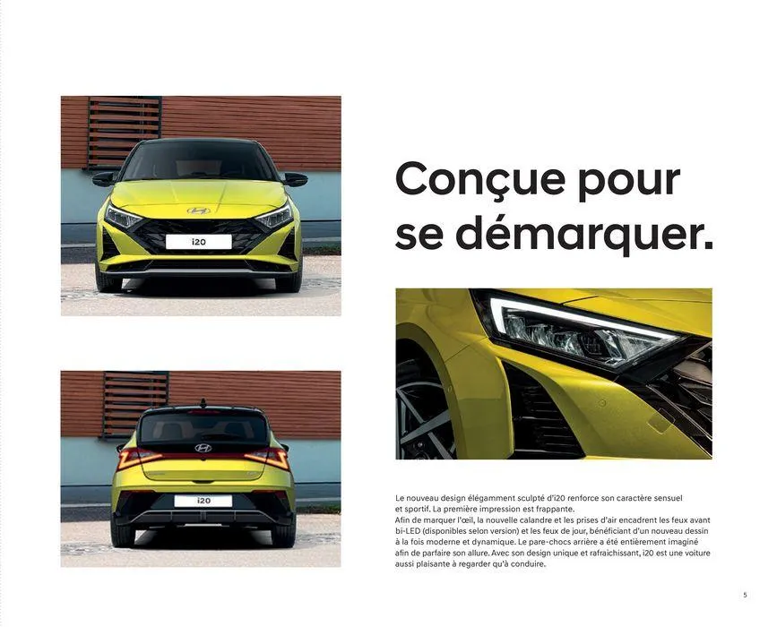 Hyundai Hyundai i20 du 3 septembre au 3 septembre 2025 - Catalogue page 5