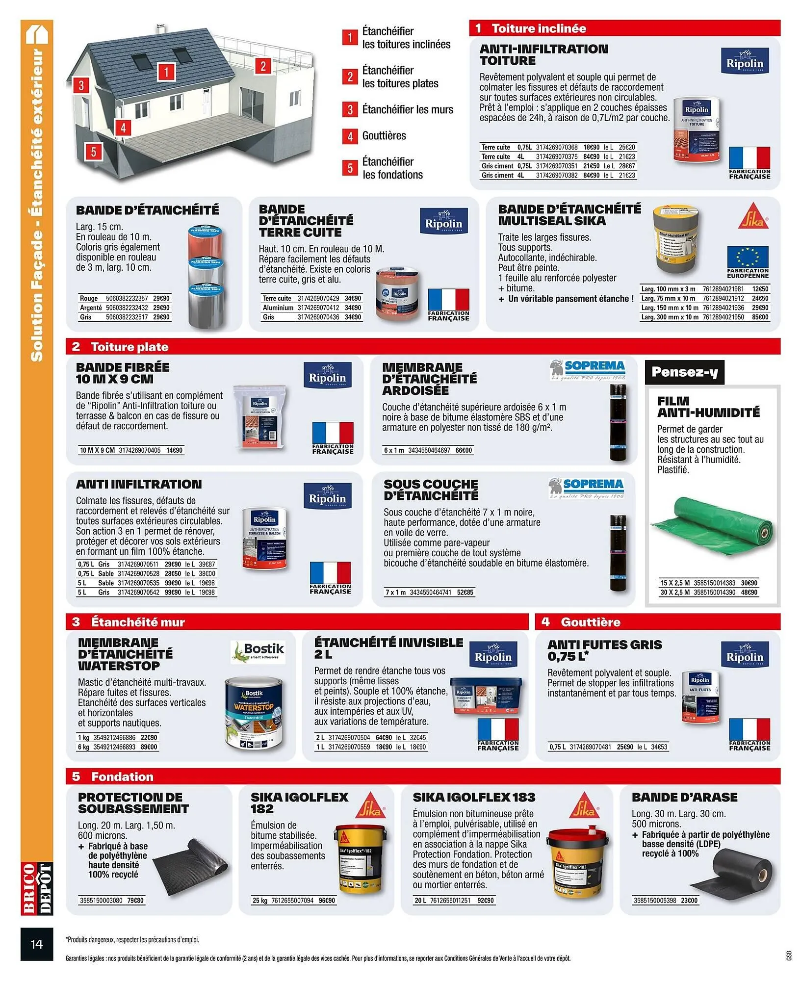 Catalogue Brico Dépôt du 20 juin au 3 juillet 2025 - Catalogue page 14