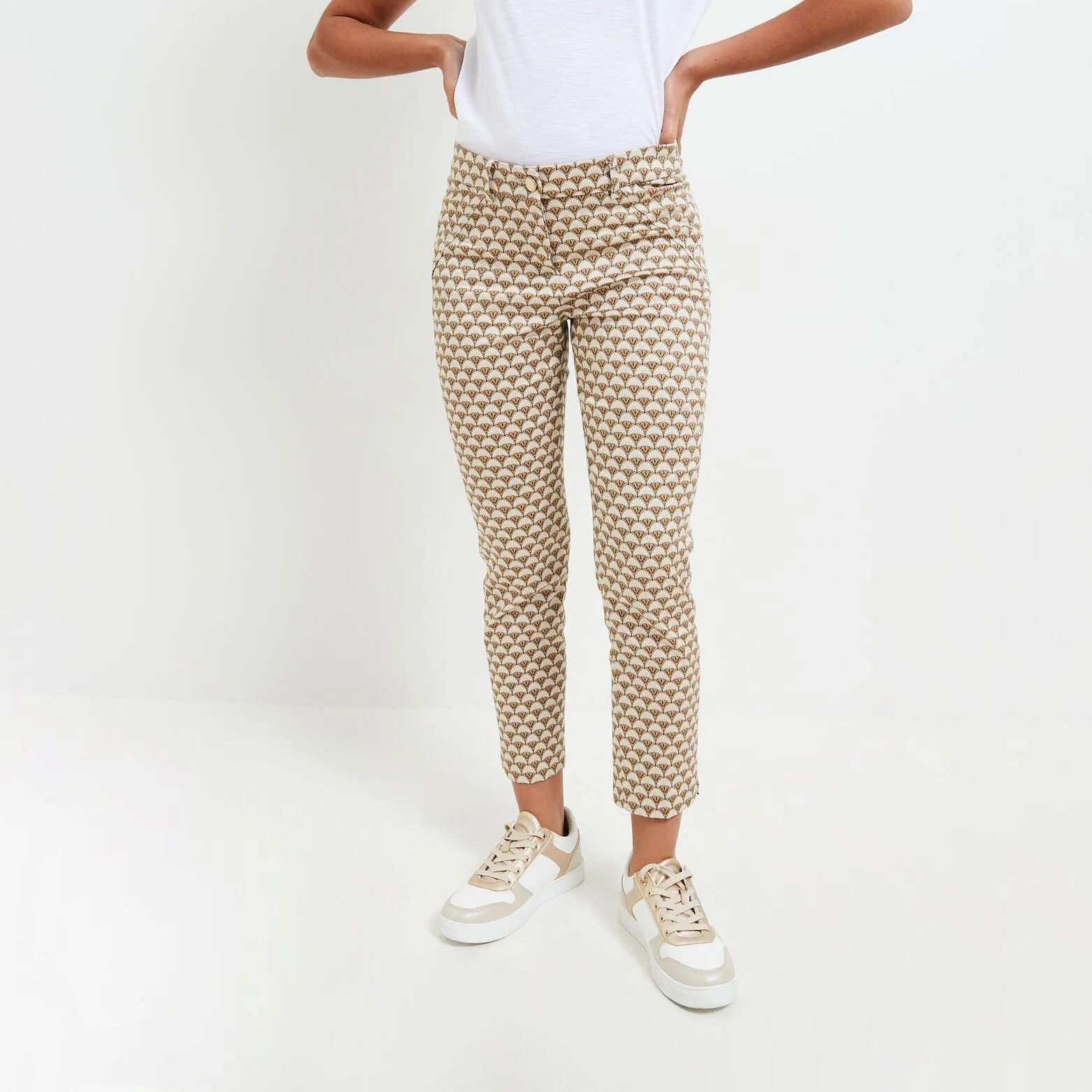 Pantalon imprimé femme