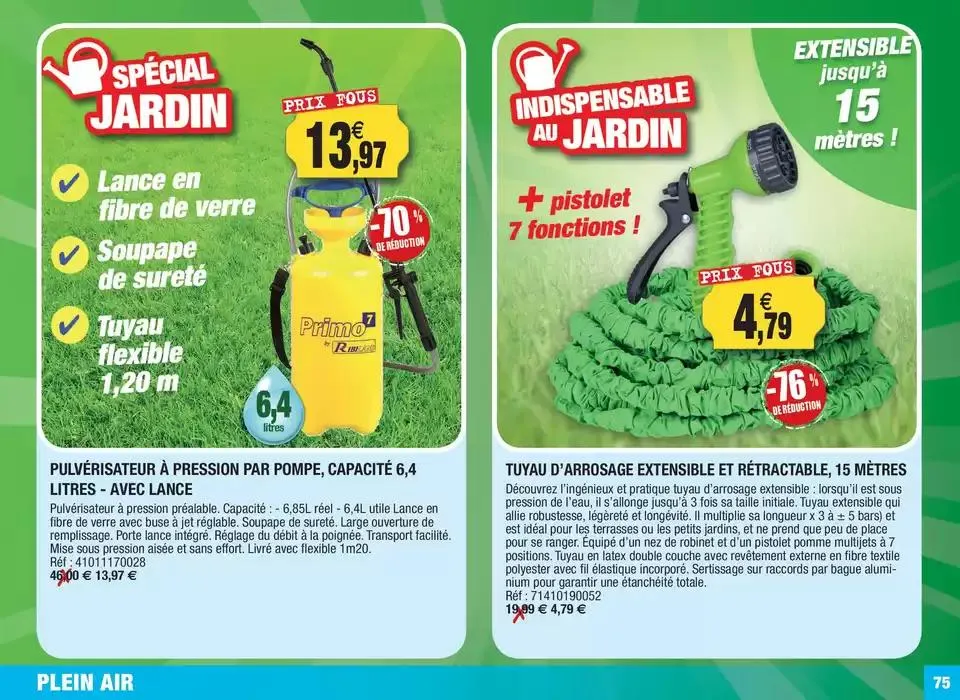 Les jours Anniversaire ! du 11 avril au 31 décembre 2025 - Catalogue page 75