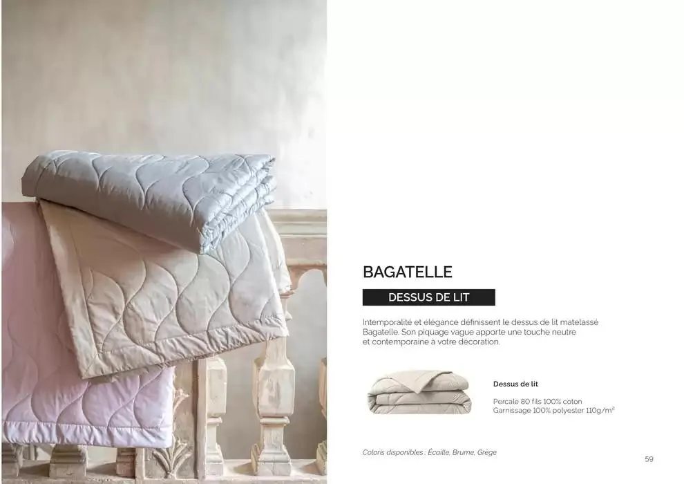 Notre collection Printemps - Ete 2025 du 14 février au 30 août 2025 - Catalogue page 59