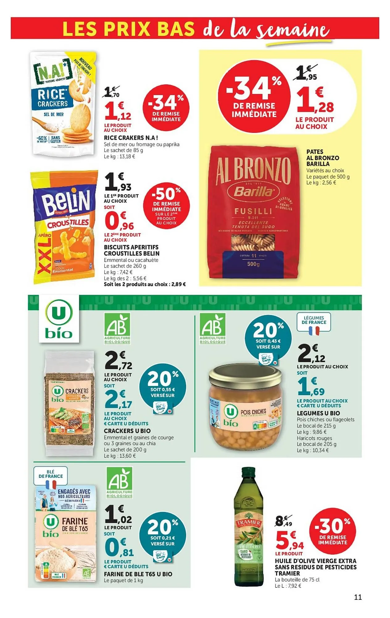 Catalogue Super U du 7 juillet au 9 août 2026 - Catalogue page 11