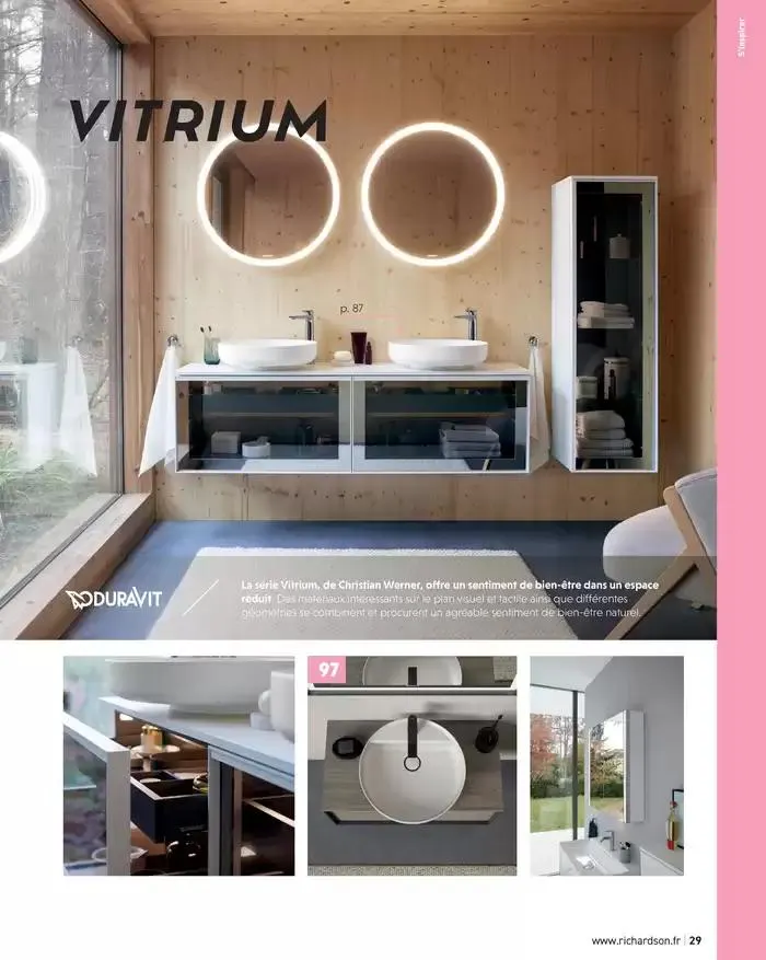 SALLE DE DE BAINS ET CARRELAGE 2025 du 11 avril au 31 décembre 2025 - Catalogue page 31