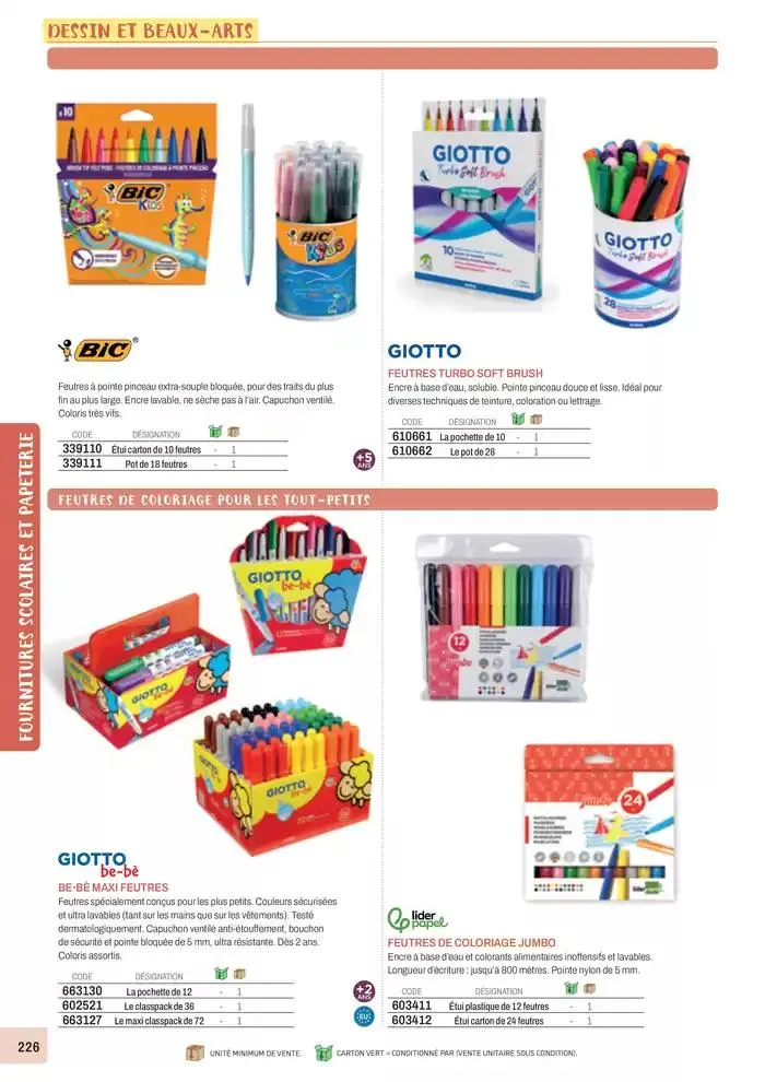 Nos Catalogues Thématiques du 1 janvier au 31 décembre 2025 - Catalogue page 228