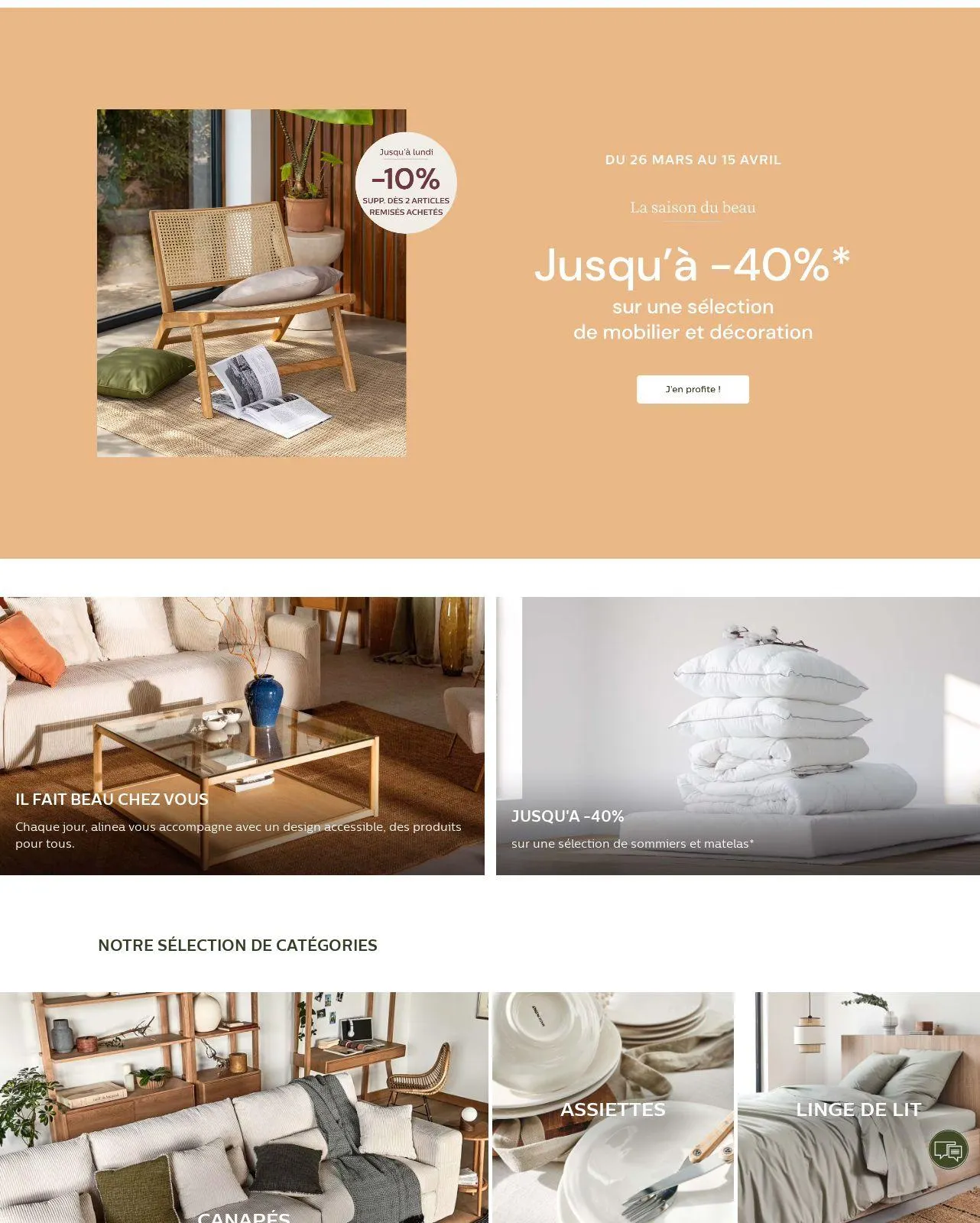 Alinéa Catalogue actuel du 14 avril au 20 avril 2025 - Catalogue page 1