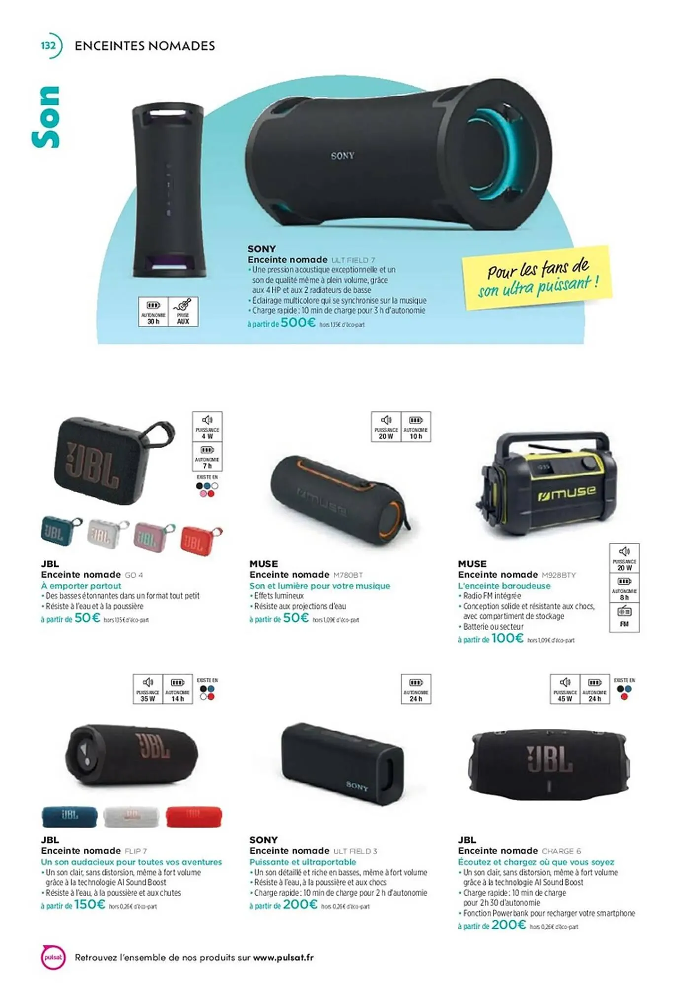 Catalogue Pulsat du 20 juin au 31 décembre 2025 - Catalogue page 132