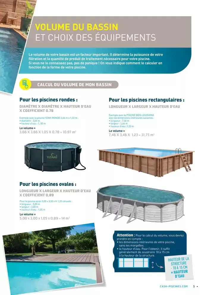 LE GUIDE ÉQUIPER SA PISCINE du 22 avril au 31 août 2025 - Catalogue page 5