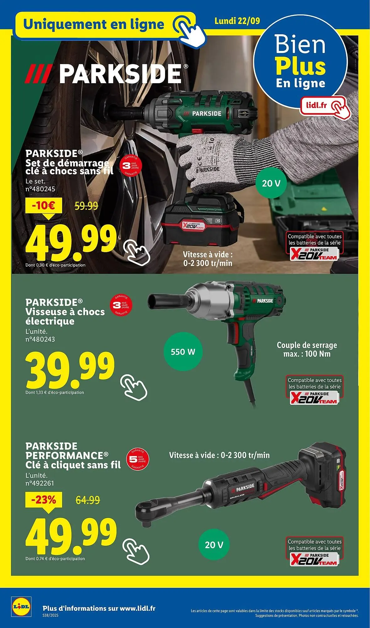 Catalogue Lidl du 18 septembre au 24 septembre 2025 - Catalogue page 54