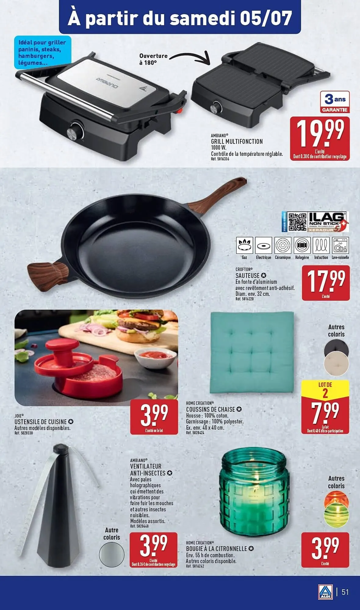 Catalogue ALDI du 1 juillet au 7 juillet 2025 - Catalogue page 54