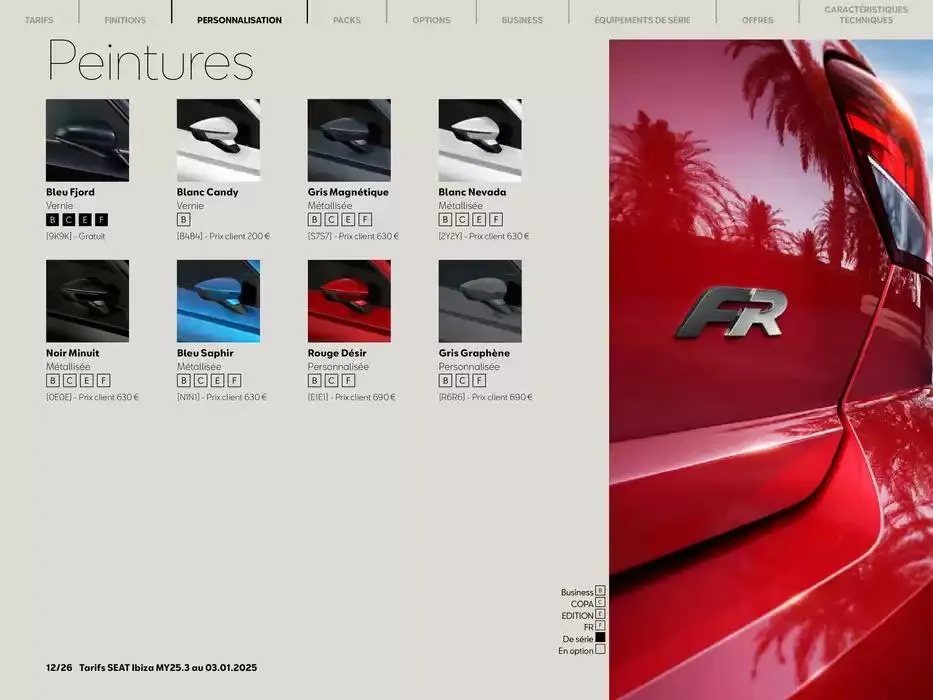 SEAT Ibiza du 21 janvier au 21 janvier 2026 - Catalogue page 12