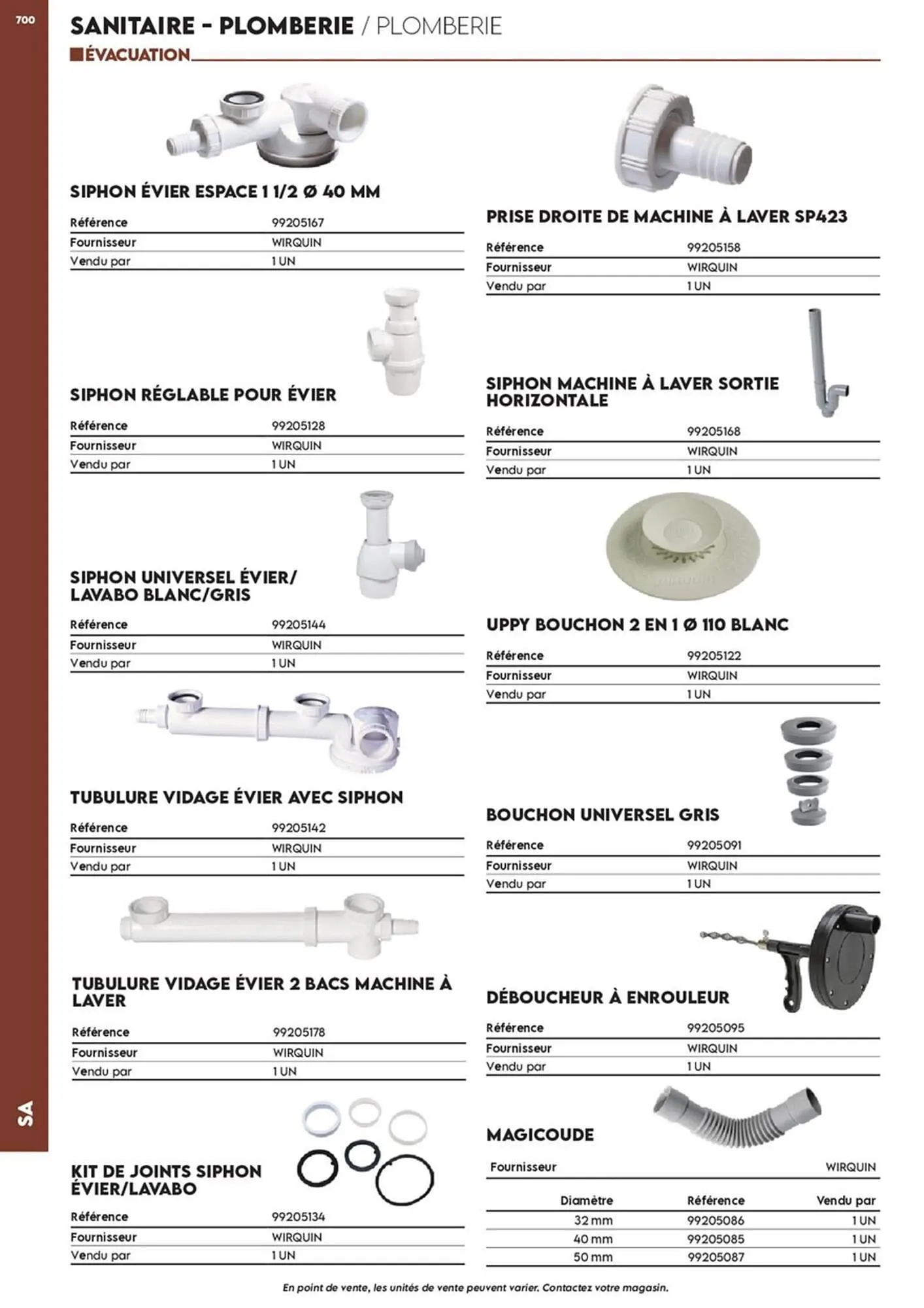 Catalogue Tout faire matériaux du 17 décembre au 30 décembre 2025 - Catalogue page 665